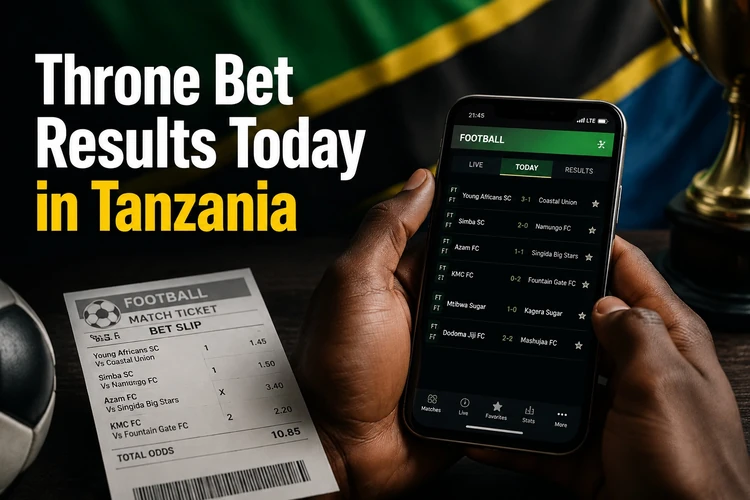 Throne Bet Results Today in Tanzania
